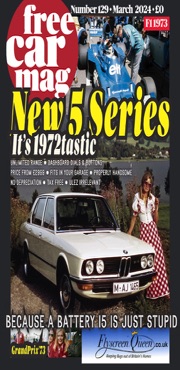 Free Car Mag takes you to the Swedish Grand Prix in 1973 and explains why the original BMW 5 Series E12 was sensational